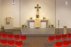 Altar der Versöhnungskirche in Dassendorf